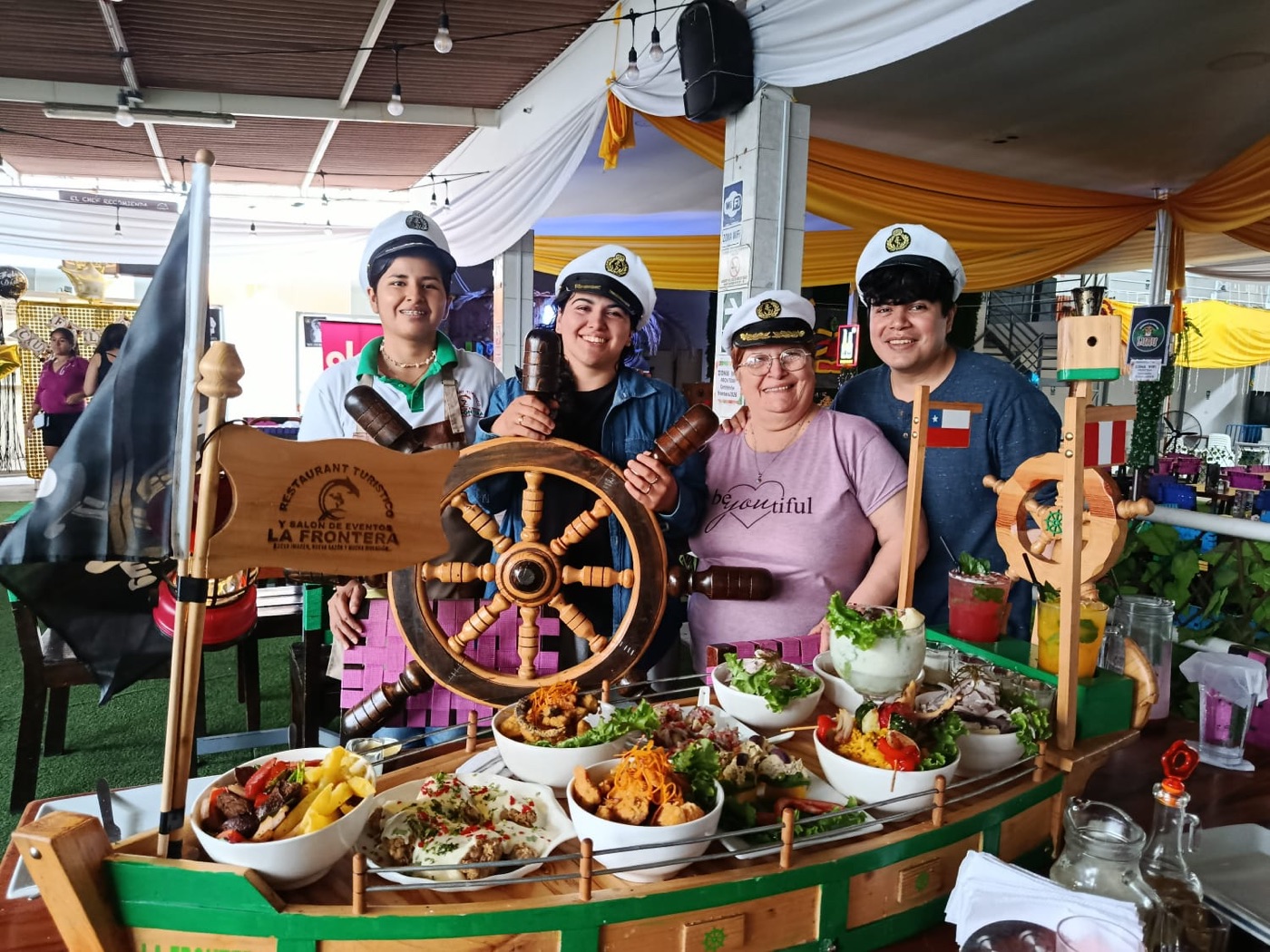 Barco de mariscos Restaurant La Frontera